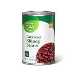 Canned Dark Red Kidney Beans - 15.5 Oz