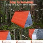 Ultralight Waterproof Survival Tent for 2 People