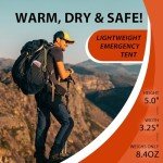 2-Pack Extra-Thick Survival Mylar Tube Tents