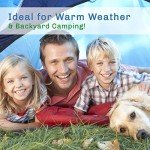 Lightweight 2-Person Camping Tent with Rain Fly