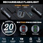 Super Bright Rechargeable Tactical Flashlight for Emergencies