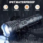 Super Bright Rechargeable Tactical Flashlight for Emergencies