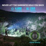 OLIGHT Seeker 4 Pro USB Rechargeable Flashlight