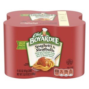 Chef Boyardee Spaghetti & Meatballs - 4 Pack