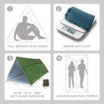 2 Pack Mylar Survival Tent for 2 People
