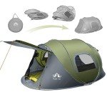 Waterproof Instant Setup 2-Person Camping Tent