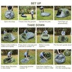 Waterproof Instant Setup 2-Person Camping Tent