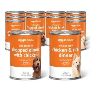 Chopped Ground Dinner Canned Dog Food Variety Pack