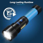 Sigoobal 900,000 Lumens Rechargeable Flashlight 2-Pack