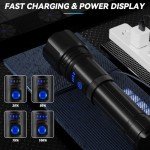 Sigoobal 900,000 Lumens Rechargeable Flashlight 2-Pack