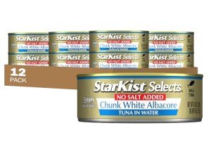 No Salt Added Chunk White Albacore Tuna - 12 Pack