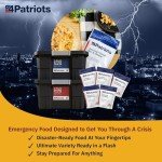4Patriots 3-Month Emergency Food Supply Kit