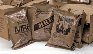 U.S. Military Surplus MREs - Assorted Flavors (6-Pack)
