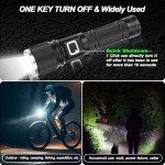 Rechargeable 1300 Lumen Waterproof Flashlight Set