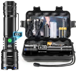 High Lumens Rechargeable Flashlight for Emergency Use