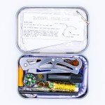 54-Piece Survival Tin Kit for Camping & Emergencies