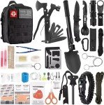 142-Piece Emergency Survival Kit with First Aid Bag