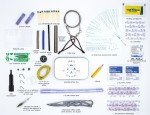 54-Piece Survival Tin Kit for Camping & Emergencies