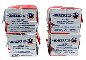 Datrex 2400 Calorie Emergency Food Bars - 4 Pack