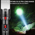 Super Bright 1000000 Lumen Rechargeable Flashlight
