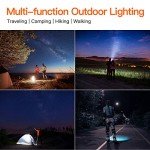 BUYSIGHT Rechargeable 1000,000 Lumens Handheld Spotlight