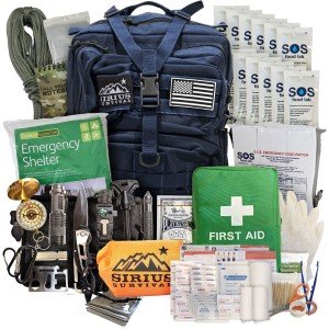 72-Hour Bug Out Bag Kit for 1-2 People