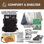 72-Hour Bug Out Bag Kit for 1-2 People