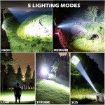 Super Bright Rechargeable LED Flashlight for Emergencies