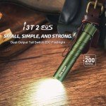OLIGHT I3T 2 EOS EDC Flashlight, 200 Lumens