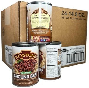 Keystone Natural Ground Beef - Emergency Survival Food