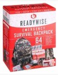ReadyWise 64-Piece Camo Survival Backpack Kit