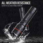 Rechargeable High-Lumen Flashlight 2-Pack – G1000