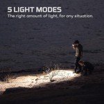 NEBO 12000 Rechargeable Waterproof Flashlight with Zoom