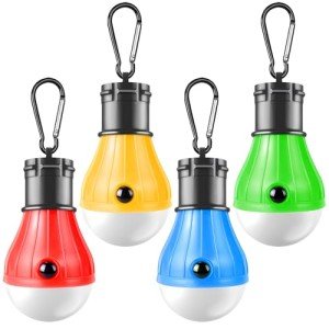 PEMOTech Waterproof LED Camping Lantern 4 Pack