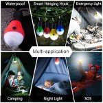PEMOTech Waterproof LED Camping Lantern 4 Pack