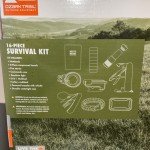 Ozark Trail 16-Piece Hiking and Survival Kit