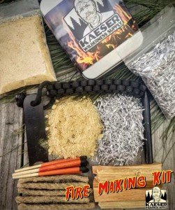 Outdoor Survival Fire Starting Kit for Emergencies