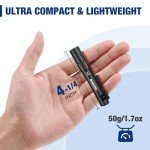 WORKPRO Mini Rechargeable Pen Light, 2 Pack