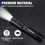 WORKPRO Mini Rechargeable Pen Light, 2 Pack
