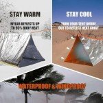 Lightweight Emergency Shelter Tent for Survival Gear