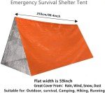 Ultralight Emergency Tent for 2-Person Survival