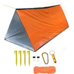 Ultralight 2-Person Emergency Tube Tent Shelter
