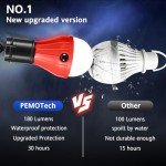 6-Pack Portable LED Camping Lights for Emergencies