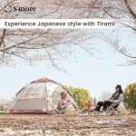 Portable S'more Pop Up Camping Tent for 2
