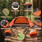 Compact 4-Season Tent for Solo Adventures