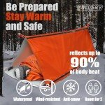 Frelaxy Extra-Thick Emergency Survival Tent for Two
