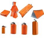 Emergency Shelter Kit: Tent, Blankets, Sleeping Bag, Poncho