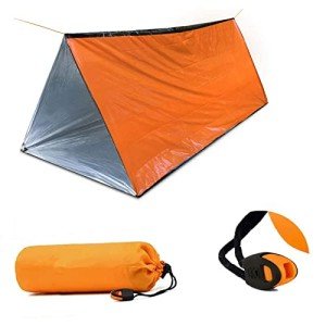 Waterproof Mylar Emergency Survival Shelter Tent 2-Person