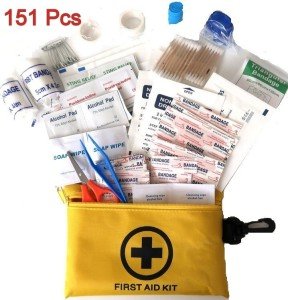 151-Piece Portable Emergency First Aid Kit