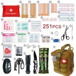 251-Piece Emergency First Aid Kit for Survival